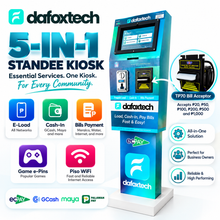 Load image into Gallery viewer, DafoxTech 5-in-1 Kiosk – Load, Pay, Play & Connect!