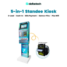 Load image into Gallery viewer, DafoxTech 5-in-1 Kiosk – Load, Pay, Play & Connect!