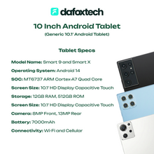 Load image into Gallery viewer, DAFOXTECH | SMART Tablet – The ORIGINAL, Seamlessly Designed for DAFOXTECH KIOSK
