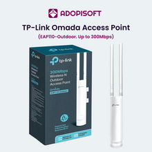 Load image into Gallery viewer, ADOPISOFT | Tp-link Omada Eap110 Outdoor 300Mbps Access Point for Piso Wifi
