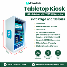 Load image into Gallery viewer, DafoxTech Kiosk (Tabletop and Standee) Available
